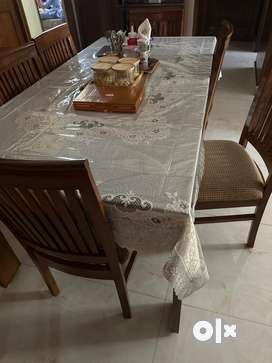 Dining Table 6 Seater Used Furniture for sale in Delhi OLX