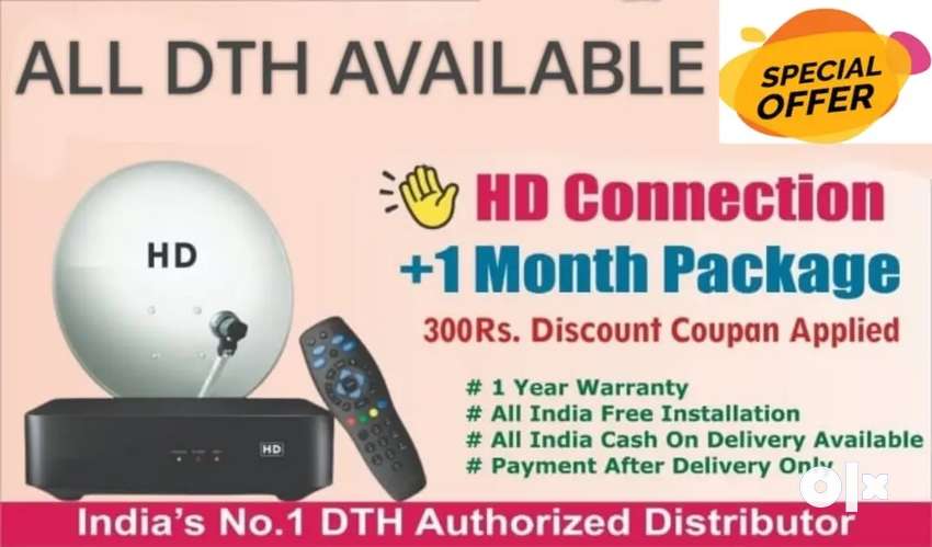 ALL DTH AVAILABLE ! DISH TV ! AIRTEL ! VIDEOCON D2H ! SET UP BOX - TVs ...