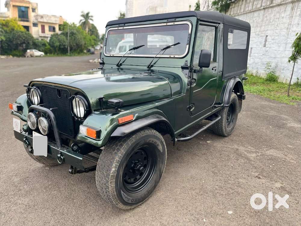 Excellent Mahindra Mm550 4x4 Army Jeep, 2000, Power Steering