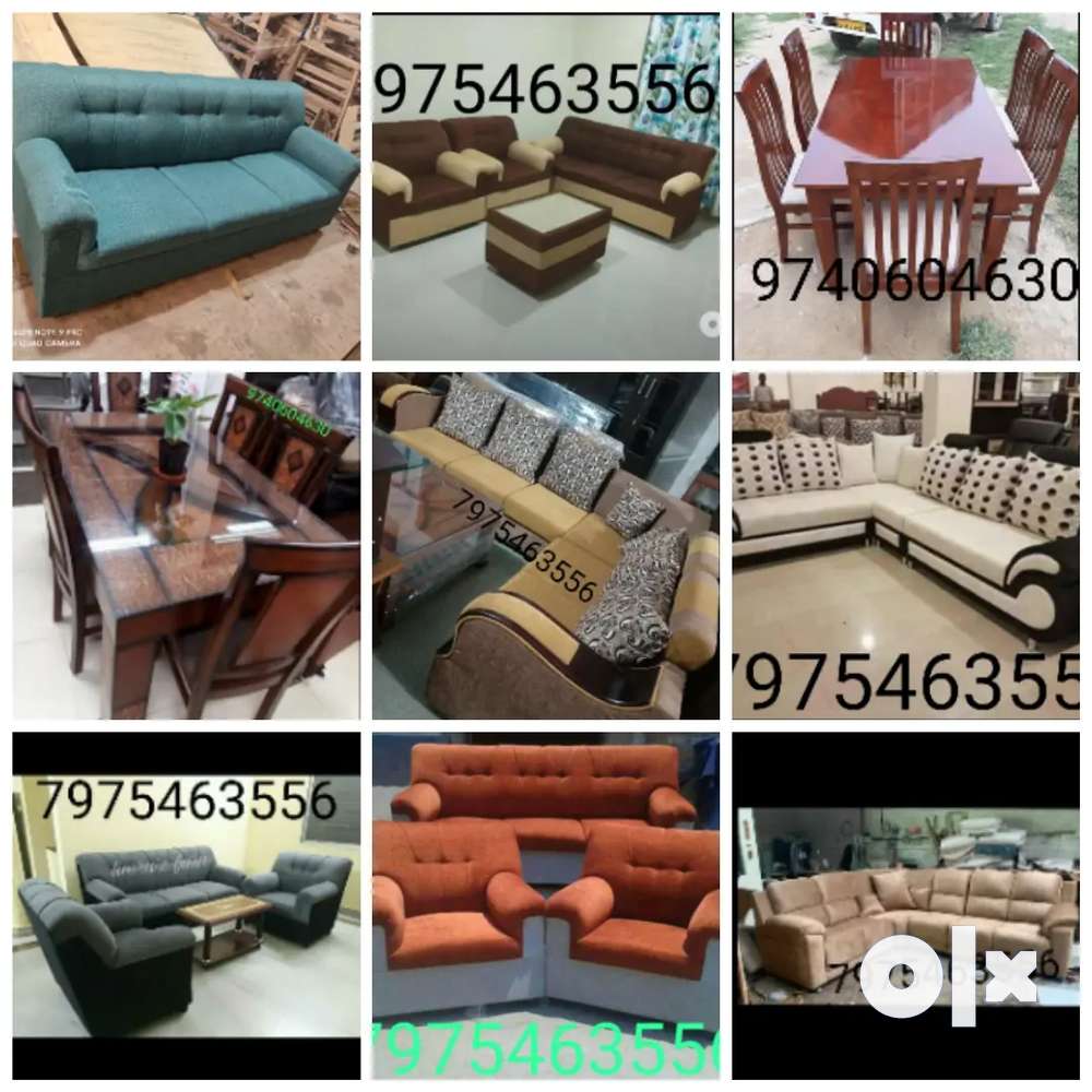 Brand new sofa n Daining Table cots n other furniture available