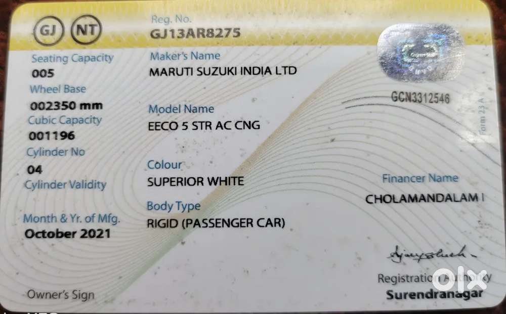 Maruti Suzuki Eeco 2021