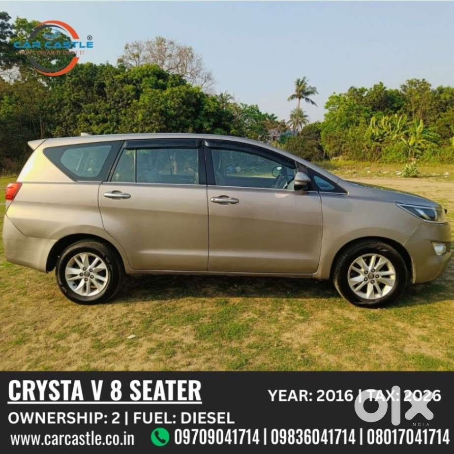 Toyota Innova Crysta 2.4 V 8 Str, 2016, Diesel