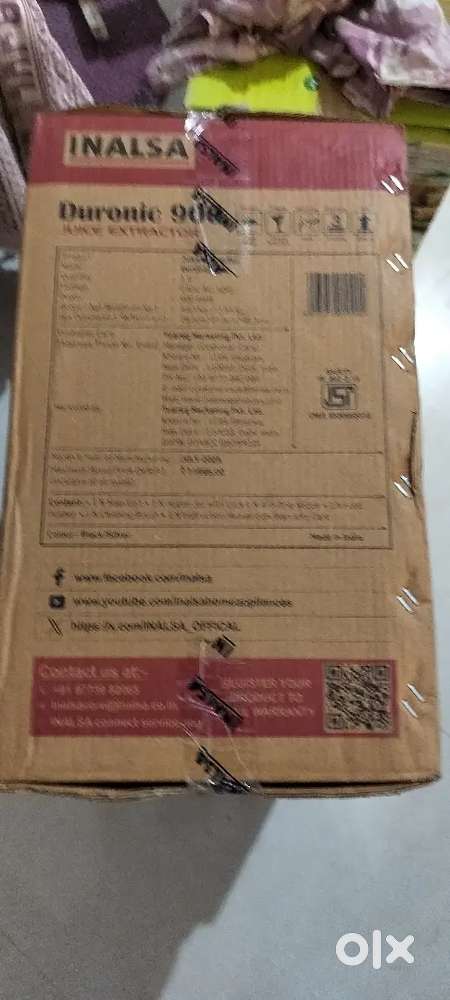 New juice extractor duronic900