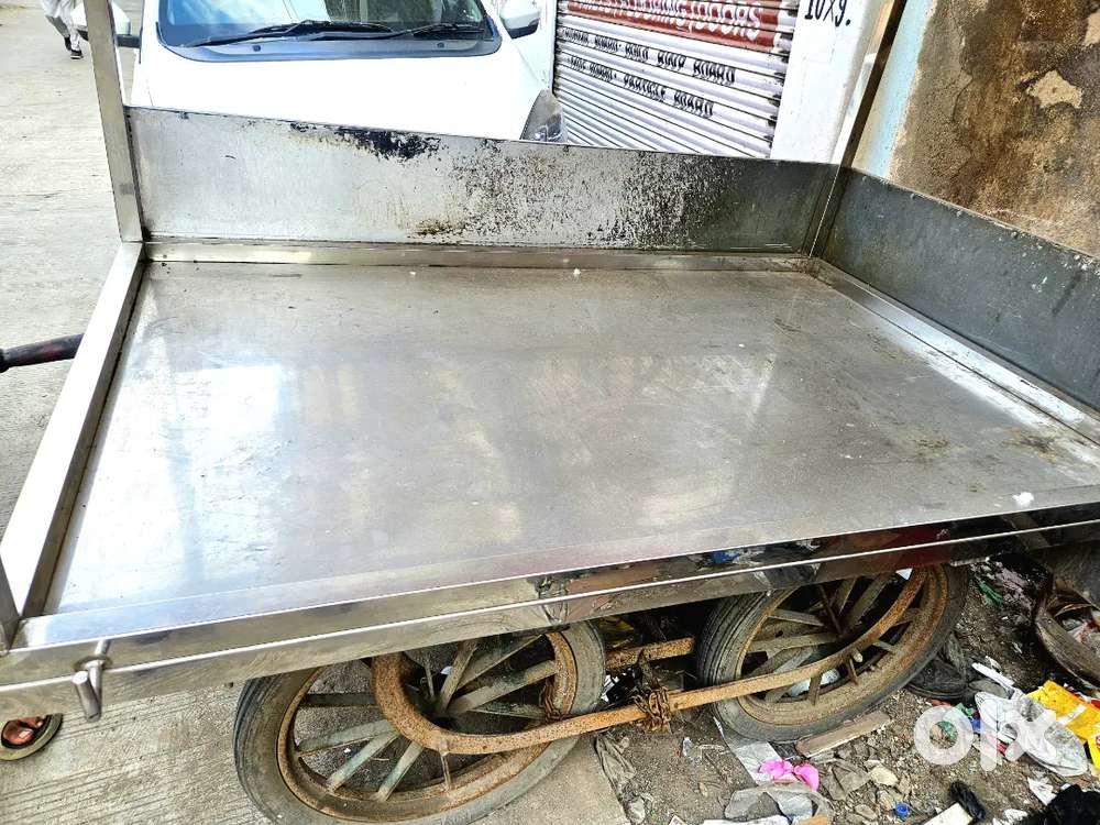 Steel Food Cart