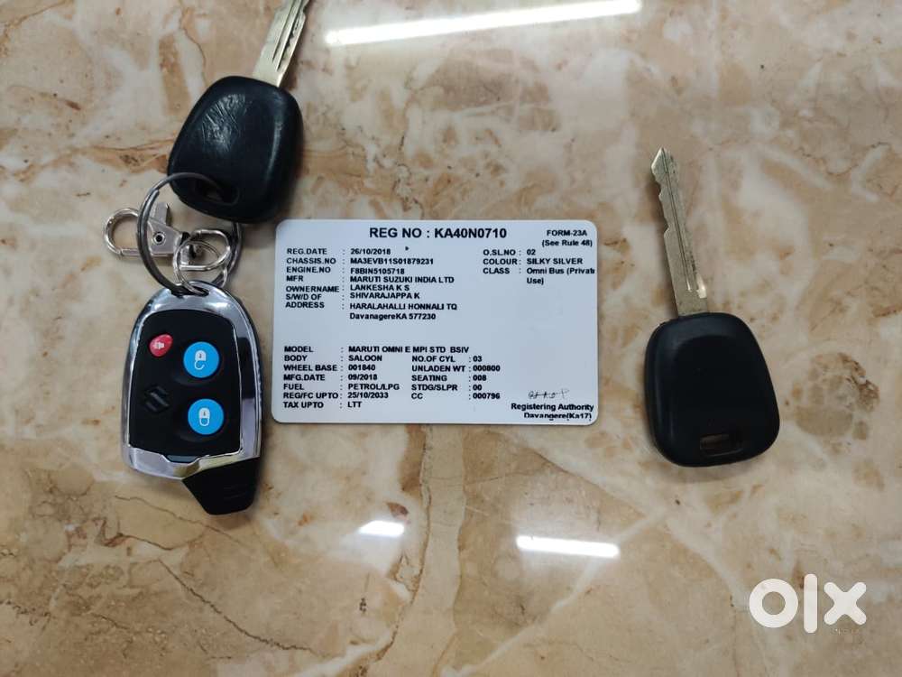 Maruti Suzuki Omni E 8 Seater Std, 2018, Lpg