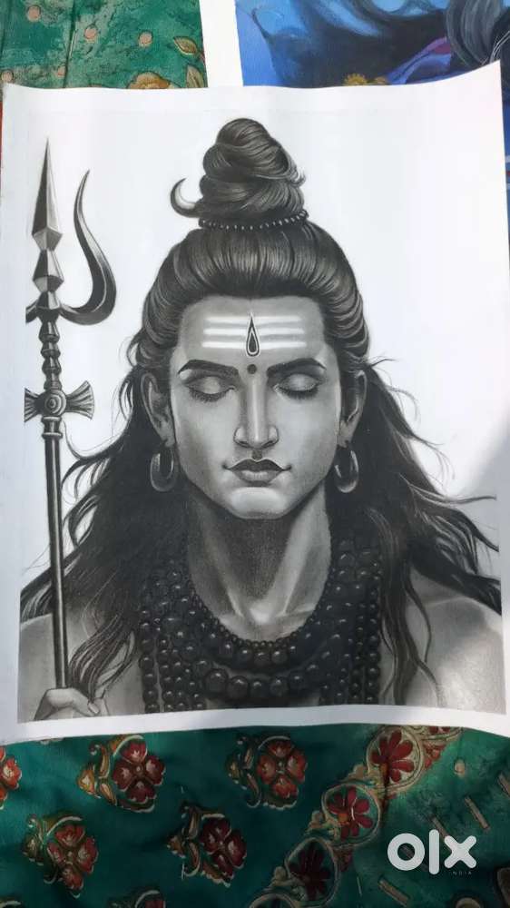 Shiv ji painting