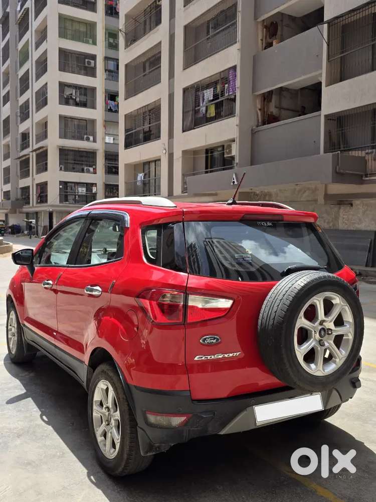 Ford Ecosport Titanium+ Automatic  Single Owner  Race Red Colour