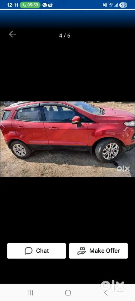 Ford Ecosport 2013 Petrol 85000 Km Driven