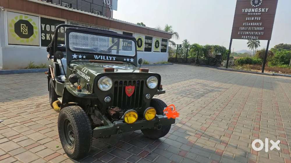 Vintage Mahindra Jeep Convert To Willys Jeep