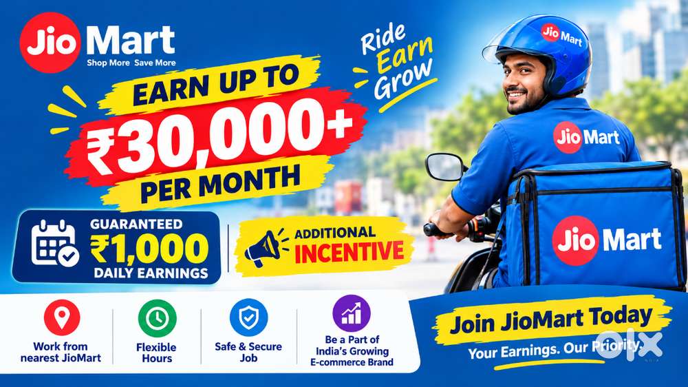 Thrissur- DELIVERY EXECUTIVE JOBS