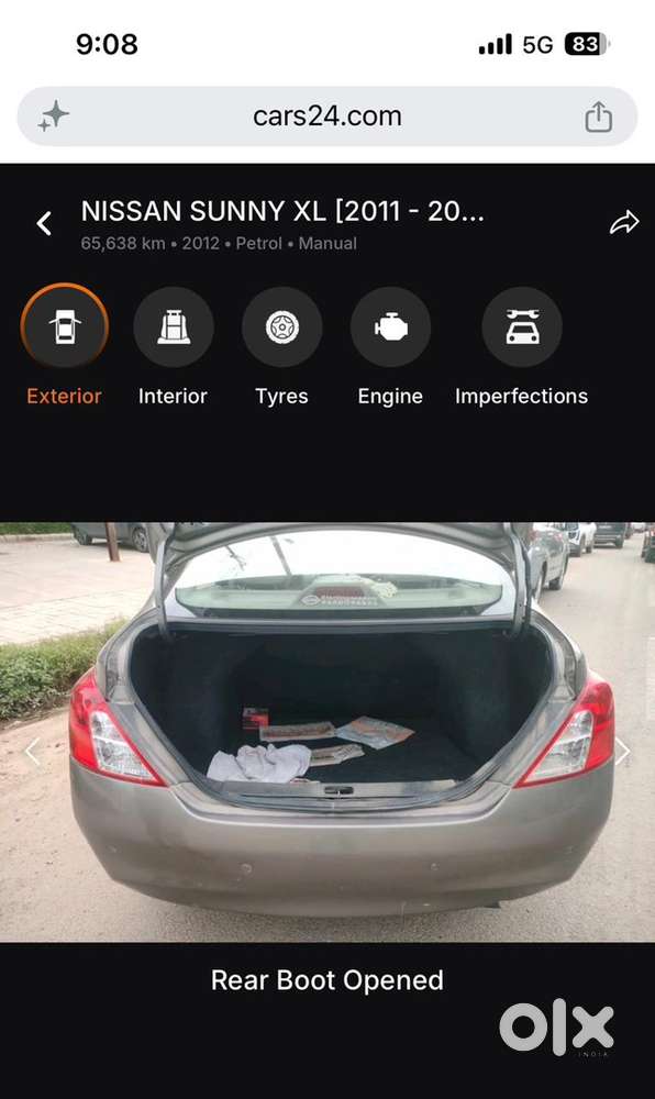 Nissan Sunny Petrol Manual 2012
