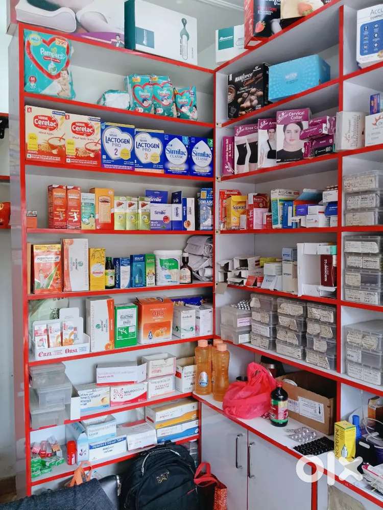 Shop front counter and wooden racks for sale - Other Household Items in ...