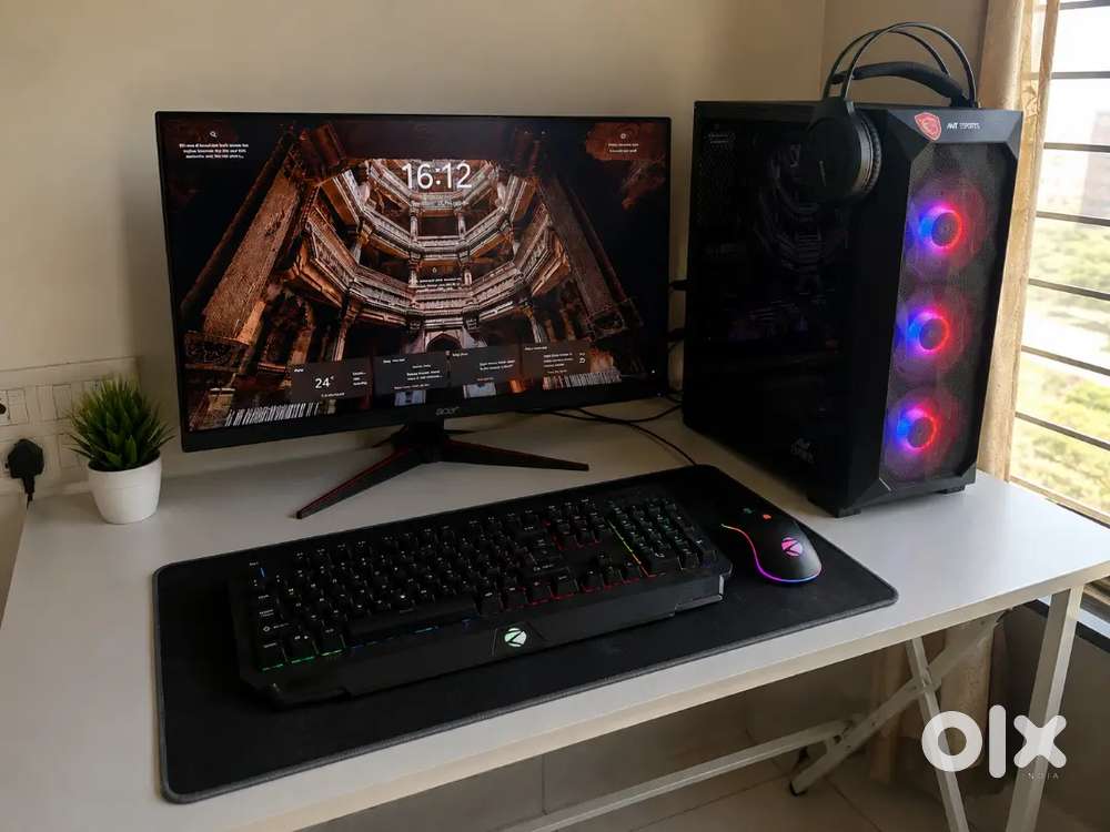  COMPLETE GAMING PC SETUP FOR SALE