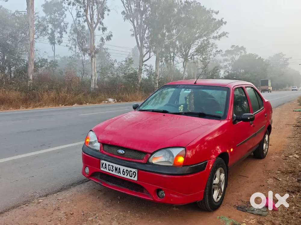 Ford Ikon 2002 Red Colour With Mag