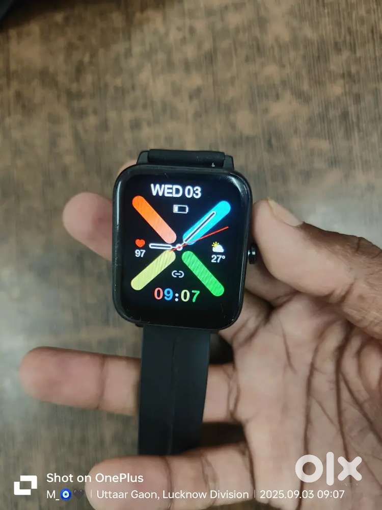 Indiamart Oneplus Smart Watches For Men Black Square Oneplus Smart