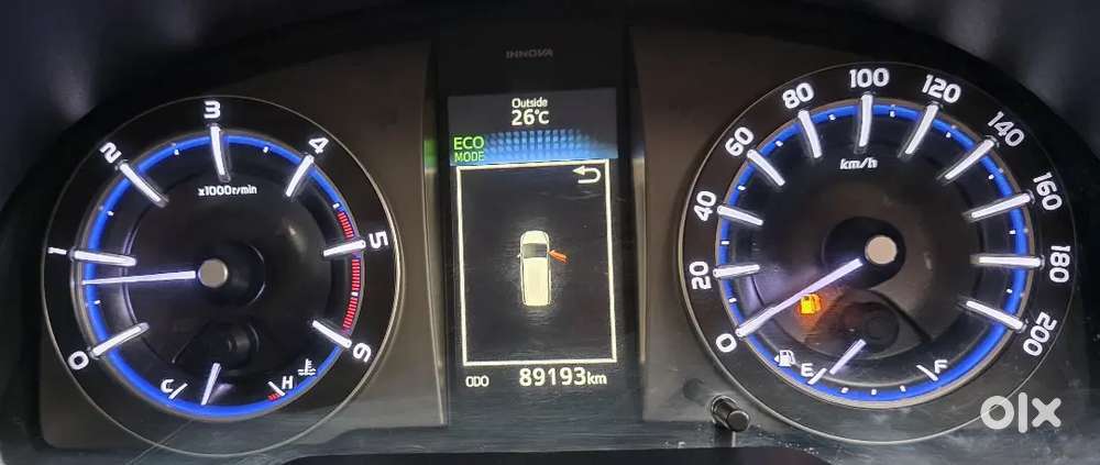 Toyota Innova Crysta 2020 Diesel 89000 Km Driven