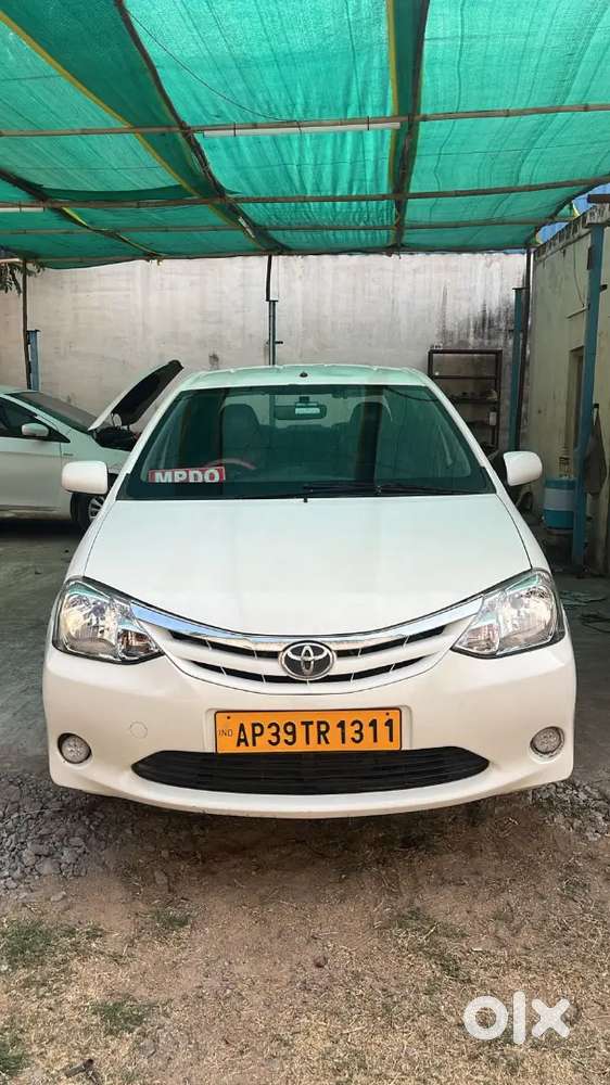 Yellow Plate Life Tax Paid Toyota Etios 2012 Diesel 213000 Km Driven