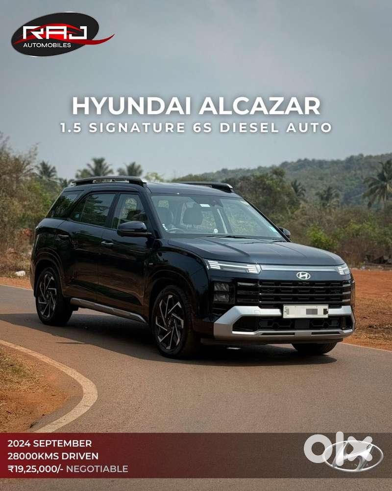 Hyundai Alcazar Signature 1.5 Diesel At 6str, 2024, Diesel