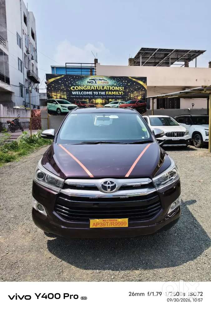 Toyota Innova Crysta 2016 With Diesel Automatic