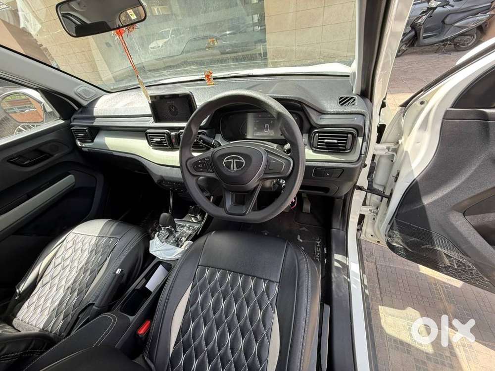 Excellent Condition White Tata Punch Automatic Petrol
