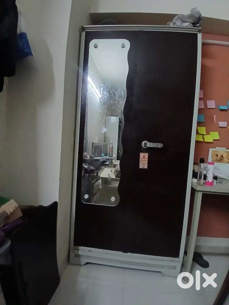 Almari / Cupboard with Mirror & Lock - Good Condition