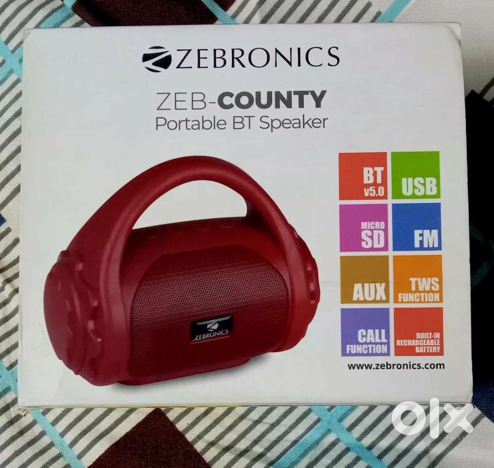 New Zebronics speaker.