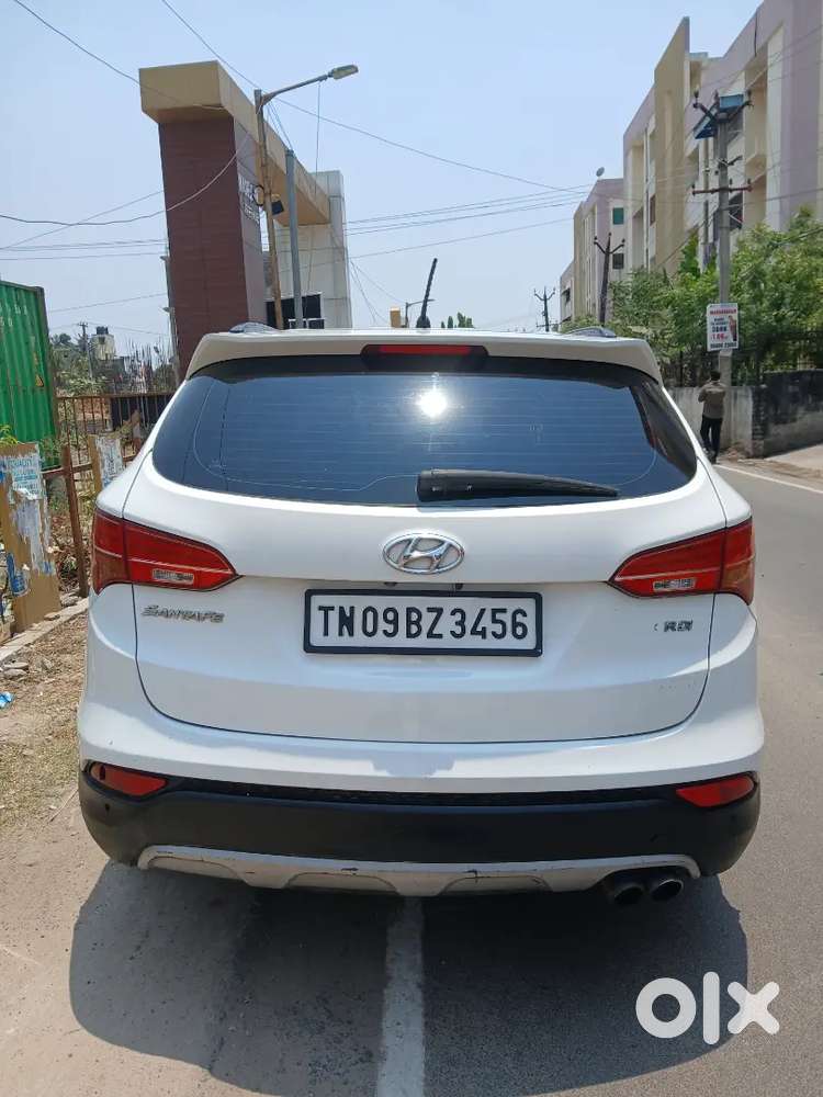 2014 Santafe Sx Automatic Diesel Single Owner Ac Working Insurance Liv