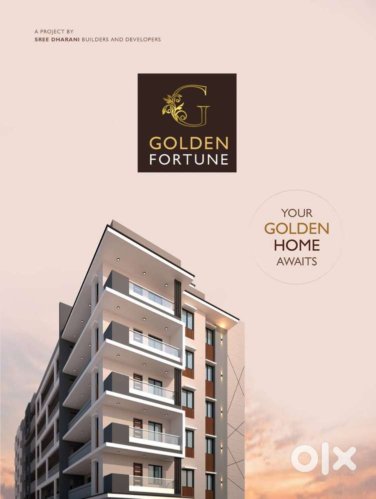 GOLDEN FORTUNE MITHILAPURI VUDA COLONY 2/3BHK,EAST FLAT FOR SALE