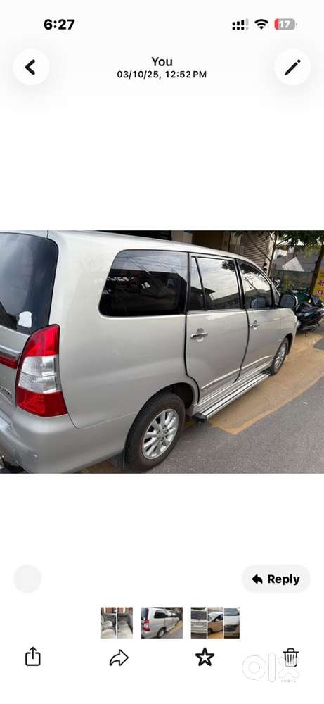 Toyota Innova Diesel 109000 Km Driven