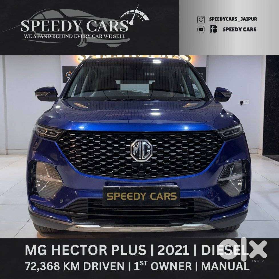 Mg Hector Plus 2.0 Select Diesel Turbo 7 Str, 2021, Diesel