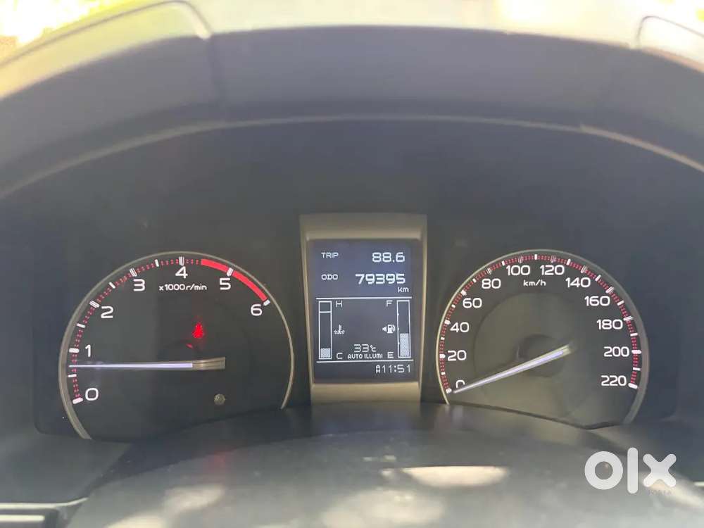 Isuzu V Cross  4x4 2017 Model Second Owner Done 79000 Kms  Silver