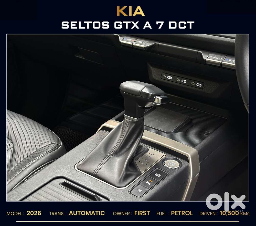 Kia Seltos Gtx Plus 1.5 Turbo Petrol Dct, 2026, Petrol