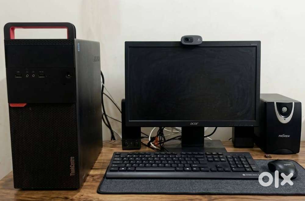 A Complete Desktop Setup, Ready to Move In