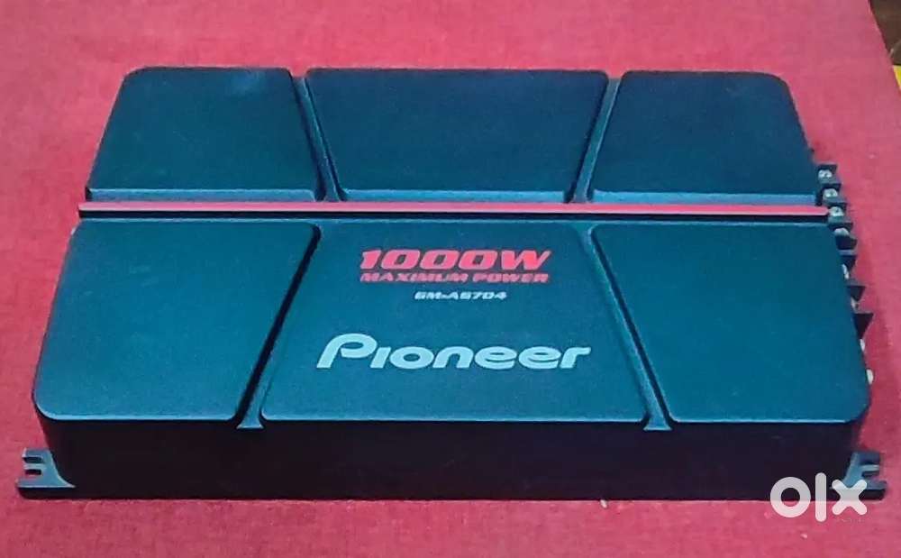 Pioneer 1000 watts GM-A6704. 4 channel Car amplifier. Rs 7,999.