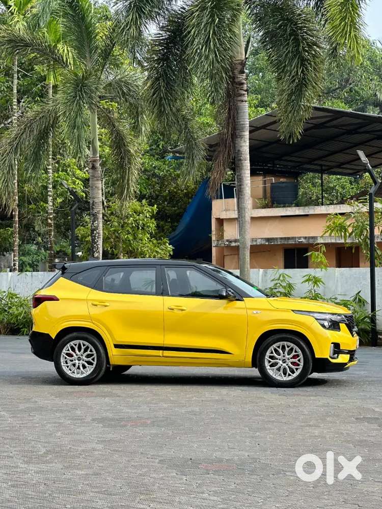 Kia Seltos 2022 Petrol Manual, Kerala First Yellow Seltos. Taking Ev