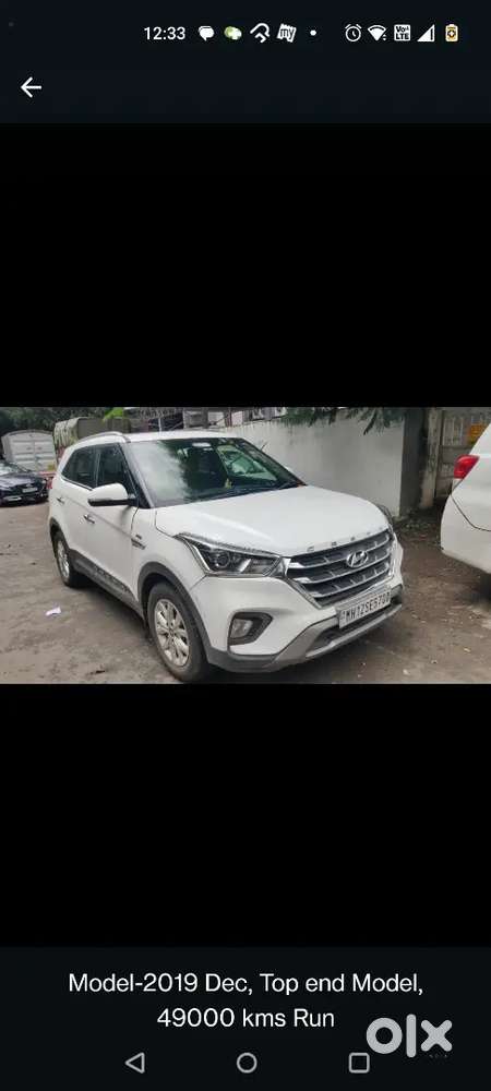 Hyundai Creta 1.6 Top Model 2019 Dec