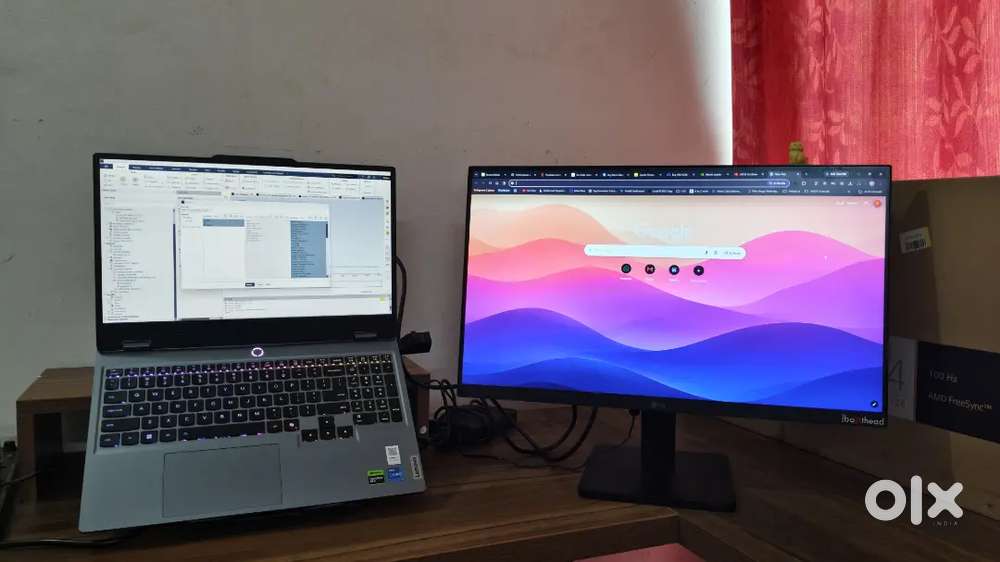 LG 24 INCH MONITOR 100 HZ AMD FREESYNC