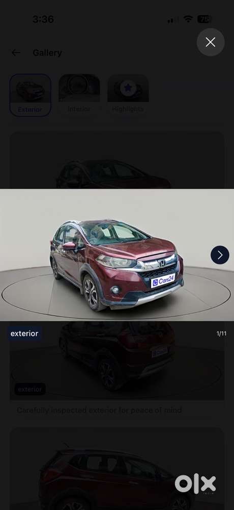 Honda Wr-v Petrol 2017