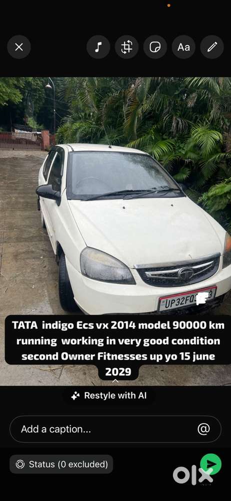 Tata Indigo V Series 2014 90000 Km Driven