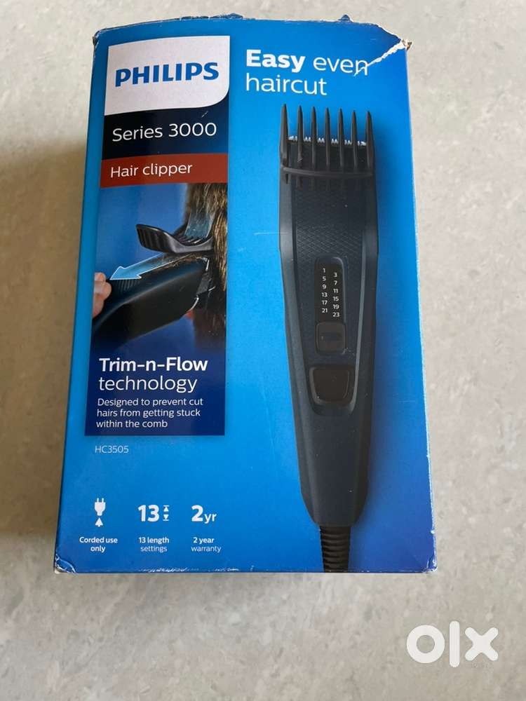 Philips series 3000 hair trimmer - sparingly used 2 times - mint condi