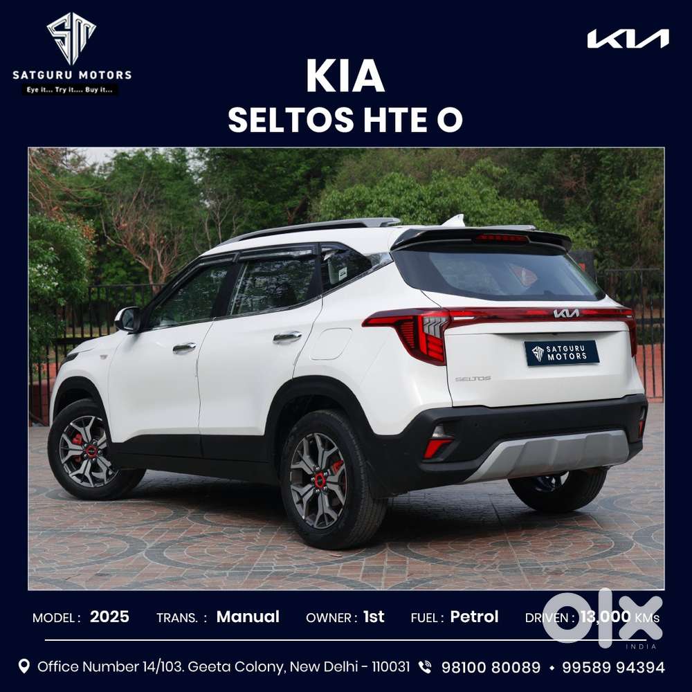 Kia Seltos 1.5 Hte Petrol, 2025, Petrol