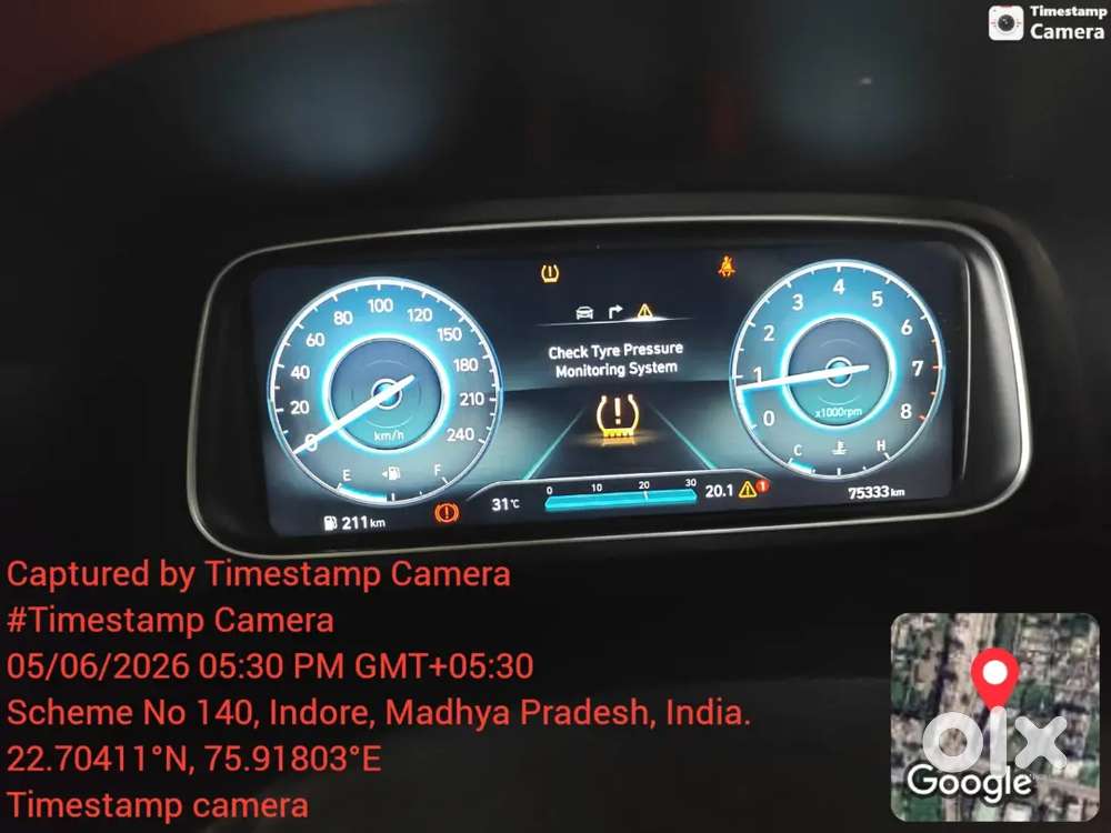 Hyundai Alcazar 2021 Petrol+cng Like New Condition