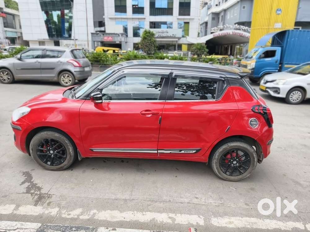 2018 Maruti Swift Zxi Plus Red And Black