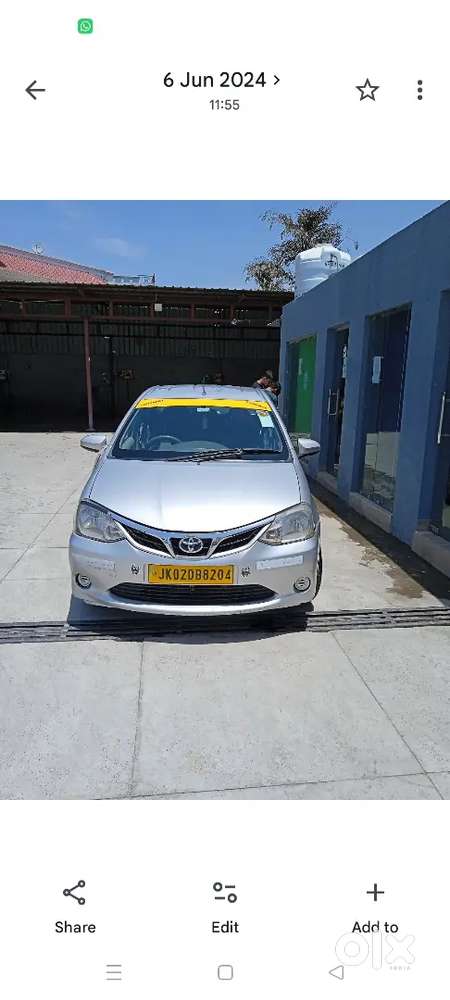 Toyota Etios 2015 Diesel 109500 Km Driven
