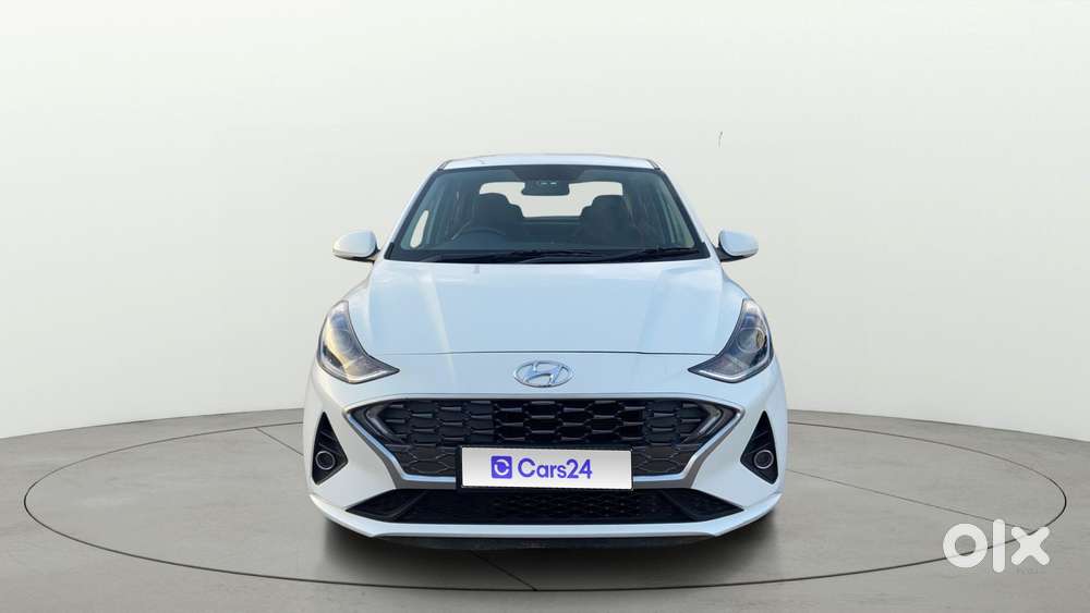 Hyundai Aura Sx (o) Manual, 2021, Petrol