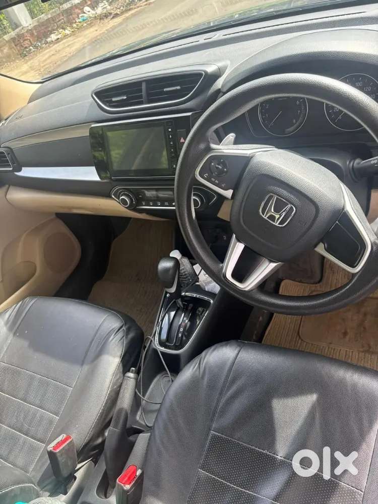 Grey Colour Honda Amaze Good Maintain New Condition