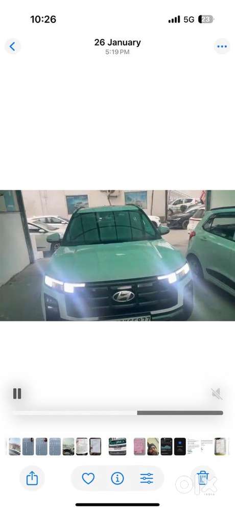 Hyundai Creta Facelift 2025 Diesel 16200 Km Driven 7 Months Old