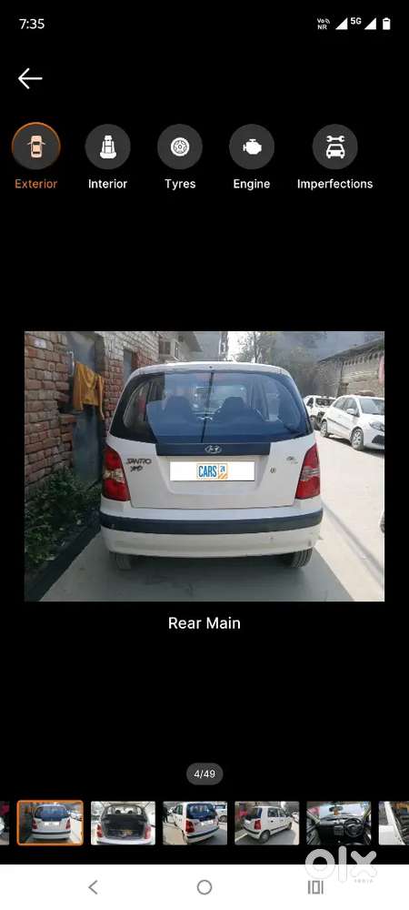 Hyundai Santro Xing 2014 Petrol 72000 Km Driven