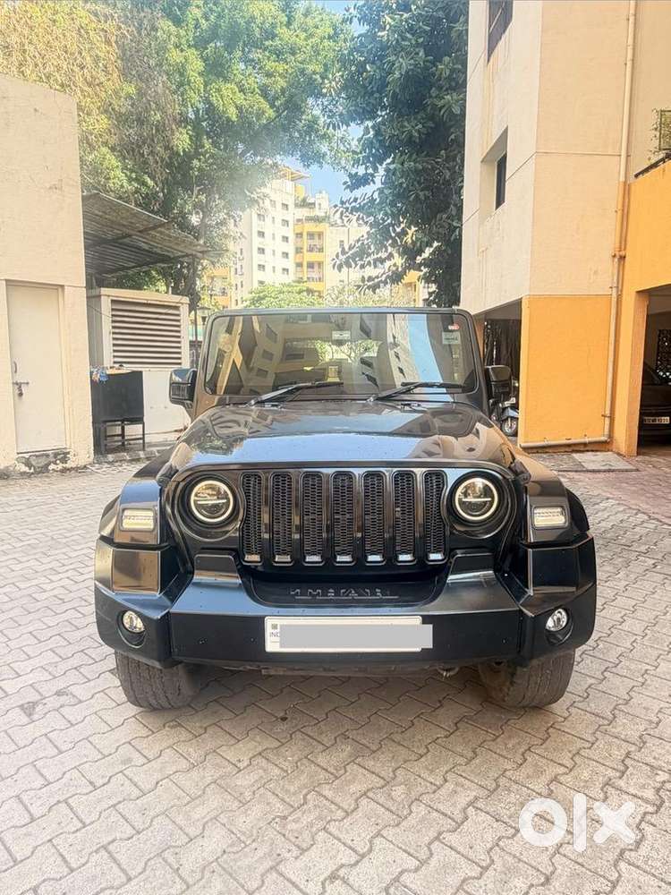 Mahindra Thar 2023 4x4 Diesel Automatic Black Color Excellen Condition