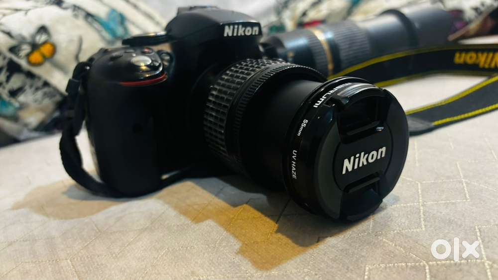 Nikon D5300 18-55mm Kit, Tamron 70-300mm lens Vanguardtripod and filt